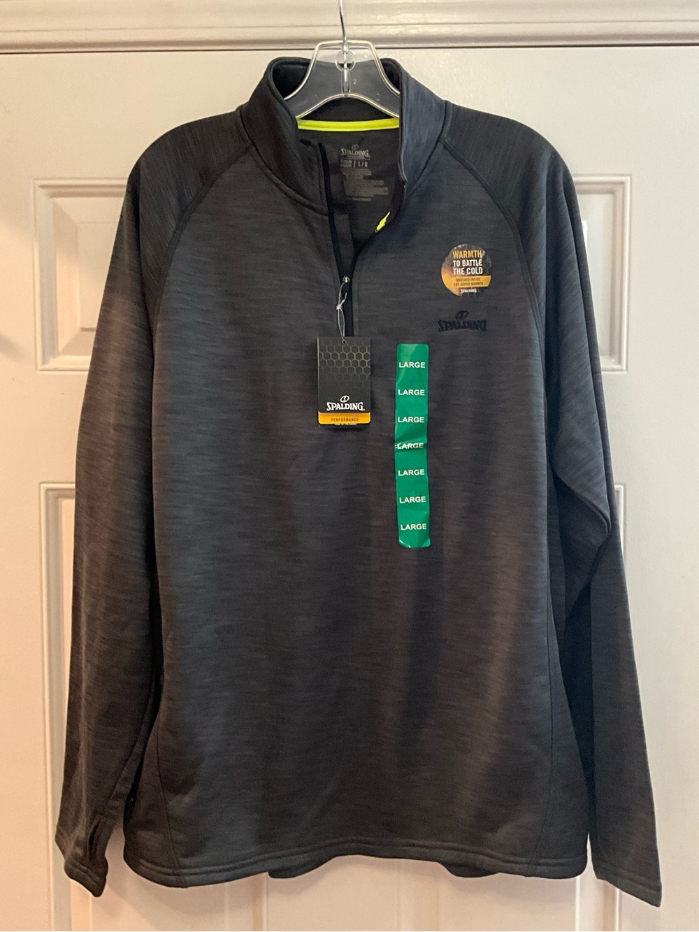 NWT ~ Spalding Men’s Fleece Sz. L